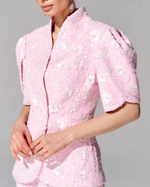 Приталенный жакет из премиального твида