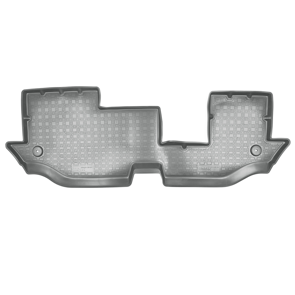 Ковры в салон Norplast/Unidec для Volkswagen Teramont (2017-), Серый, 3 ряд, арт.NPA00-C95-611-1-G