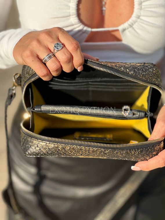 Сумка из кожи питона BG-504