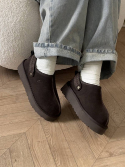 Угги UGG из натуральной замши/Натуральный мех