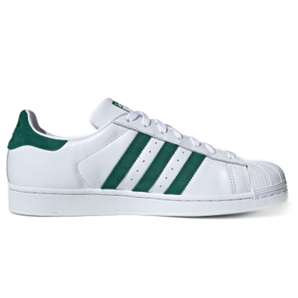 Кроссовки Adidas Originals Superstar White Collegiate Green