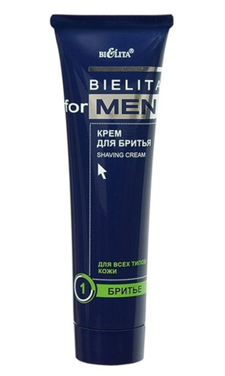 Крем после бритья "Bielita for Men" для всех типов кожи 100 мл. Белита