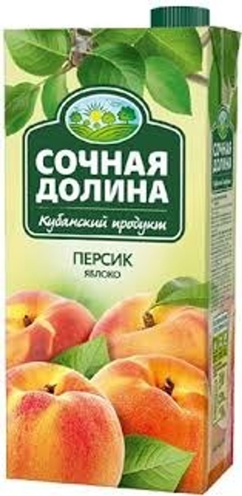 Сочная Долина Персиково-Яблочный Сок 0,95л