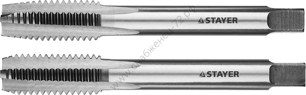 STAYER M12х1.5, 2 шт, Комплект метчиков (28025-12-1.5-H2)