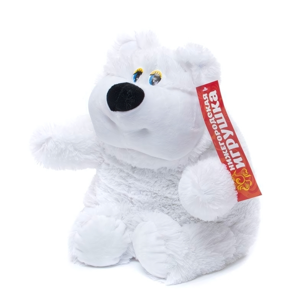 Медведь "Медунчик" Белый 30см См-19-5_БЕЛ (Нижний Новгород)