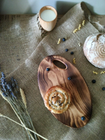 Доска разделочная из дерева сервировочная