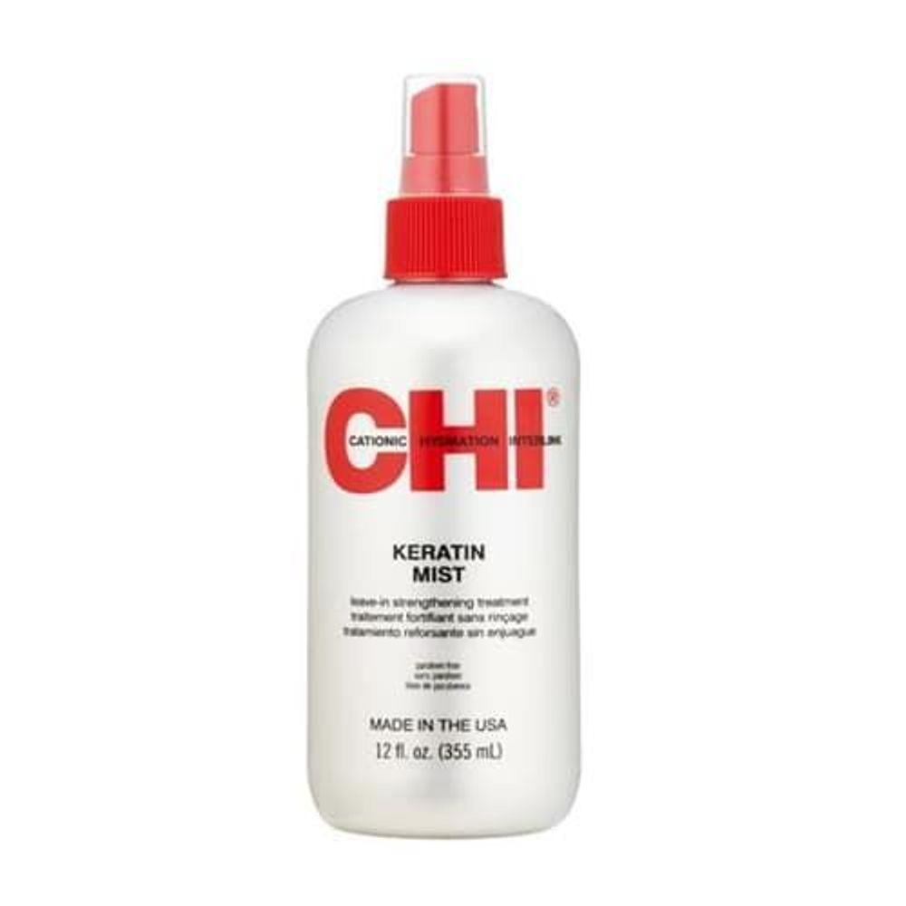 CHI INFRA Спрей-кондиционер несмываемый Keratin mist, 355 мл