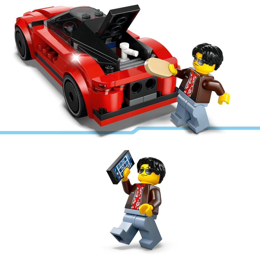 LEGO City - Красный спортивный автомобиль 60448
