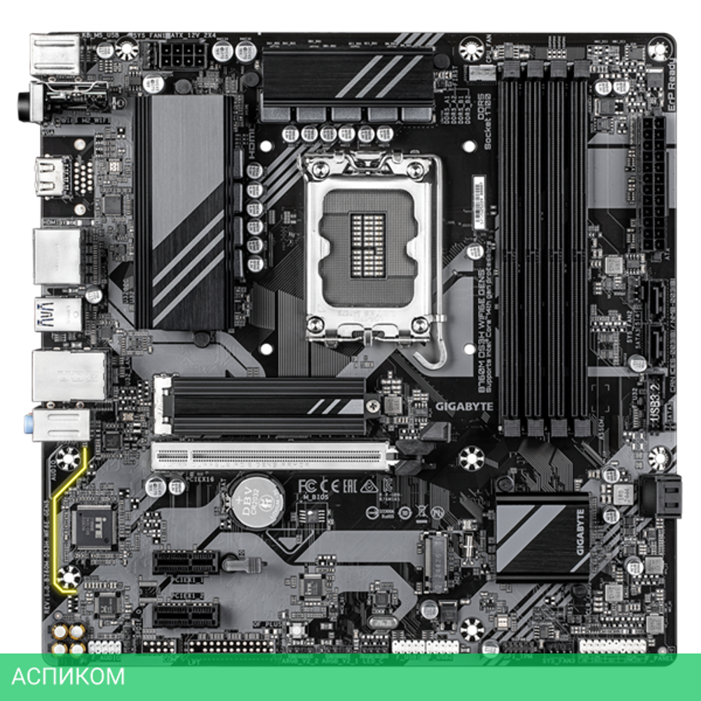 Материнская плата Gigabyte B760M DS3H WF6E Gen5