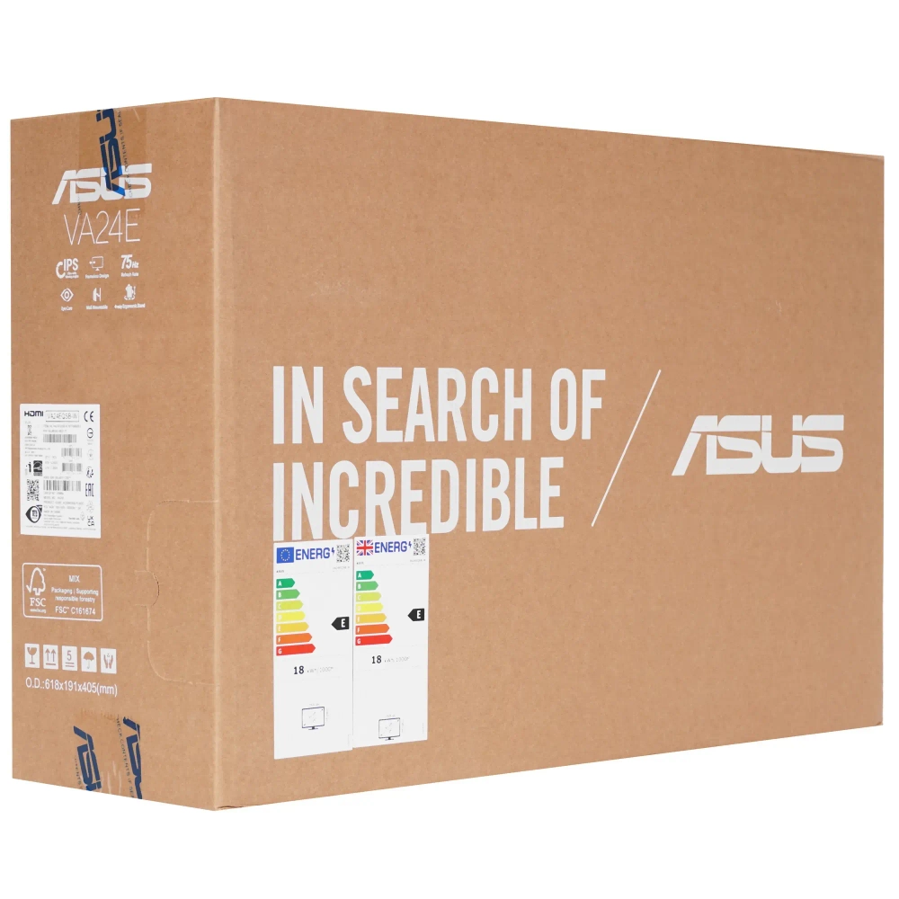 Монитор 23.8" ASUS VA24EQSB-W