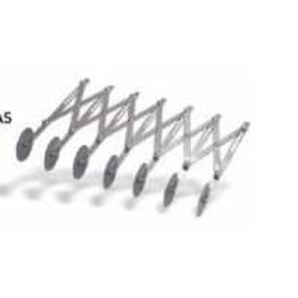 Нож роликовый для теста раздвижной, 7 лезвий, нерж. P.L. Proff Cuisine