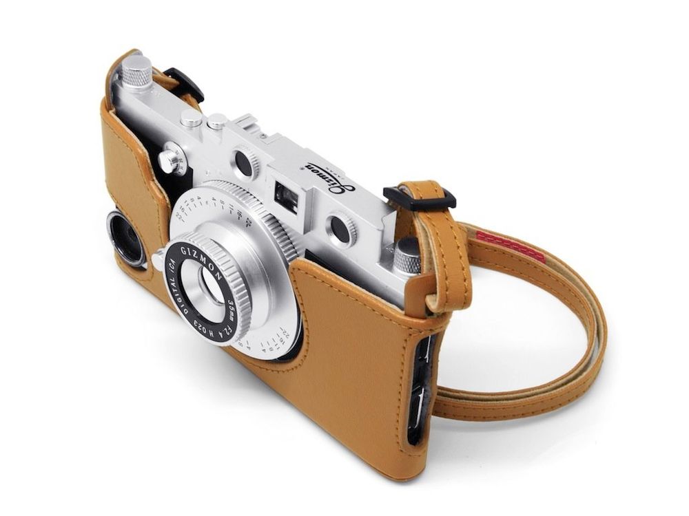 Чехол Gizmon iCA Case &amp; Strap с ремнем для iPhone5/5S brown