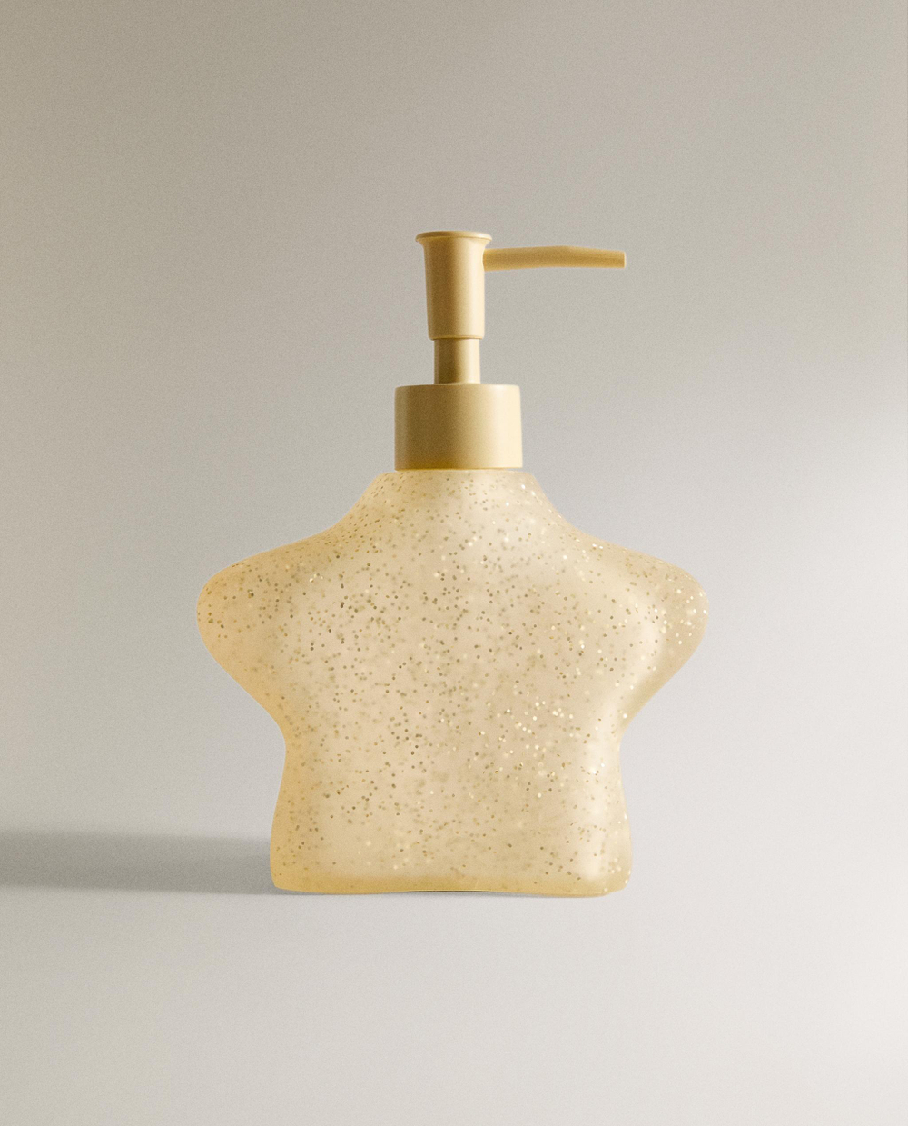 Zara Home дозатор для жидкого мыла, пластик, жёлтый