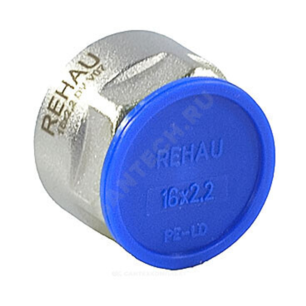 Евроконус для PE-X труб обжим латунь Дн 16х2,2х3/4" с накидной гайкой RAUTITAN flex Rehau 12663521003