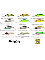 Воблер для рыбалки Pontoon21 DeepRey 105F-DR, 042, 105мм, 32.9 гр., 4.0-5.0 м.