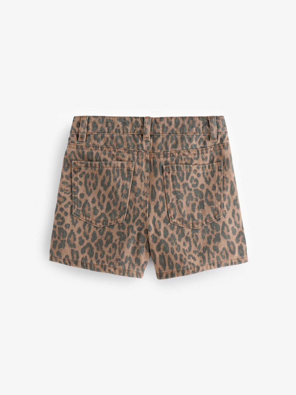 Юбка-шорты для девочки Next N96-081, Коричневый, Черный