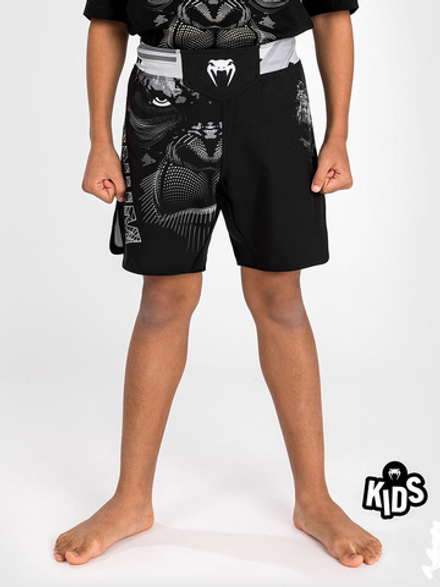Шорты ММА детские Venum Gorilla Jungle Black/White