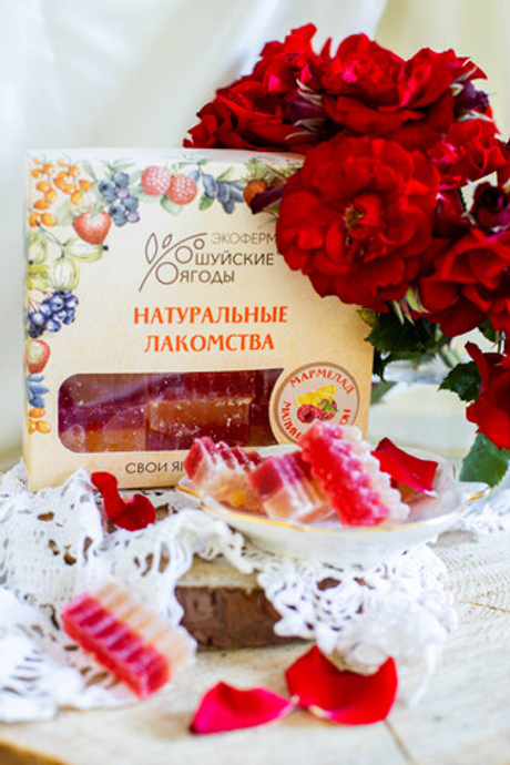 Мармелад из малины и лимона, 250 г