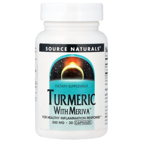 Source Naturals, куркума с Meriva®, 500 мг, 30 капсул