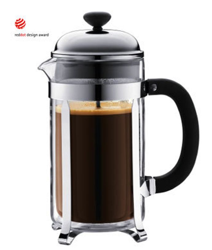 Кофейник с прессом Bodum Chambord 1 л