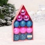 Набор украшений «Вдохновение» 5 см, Розовый, синий