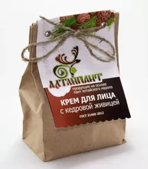 Пантовый крем для лица с кедровой живицей