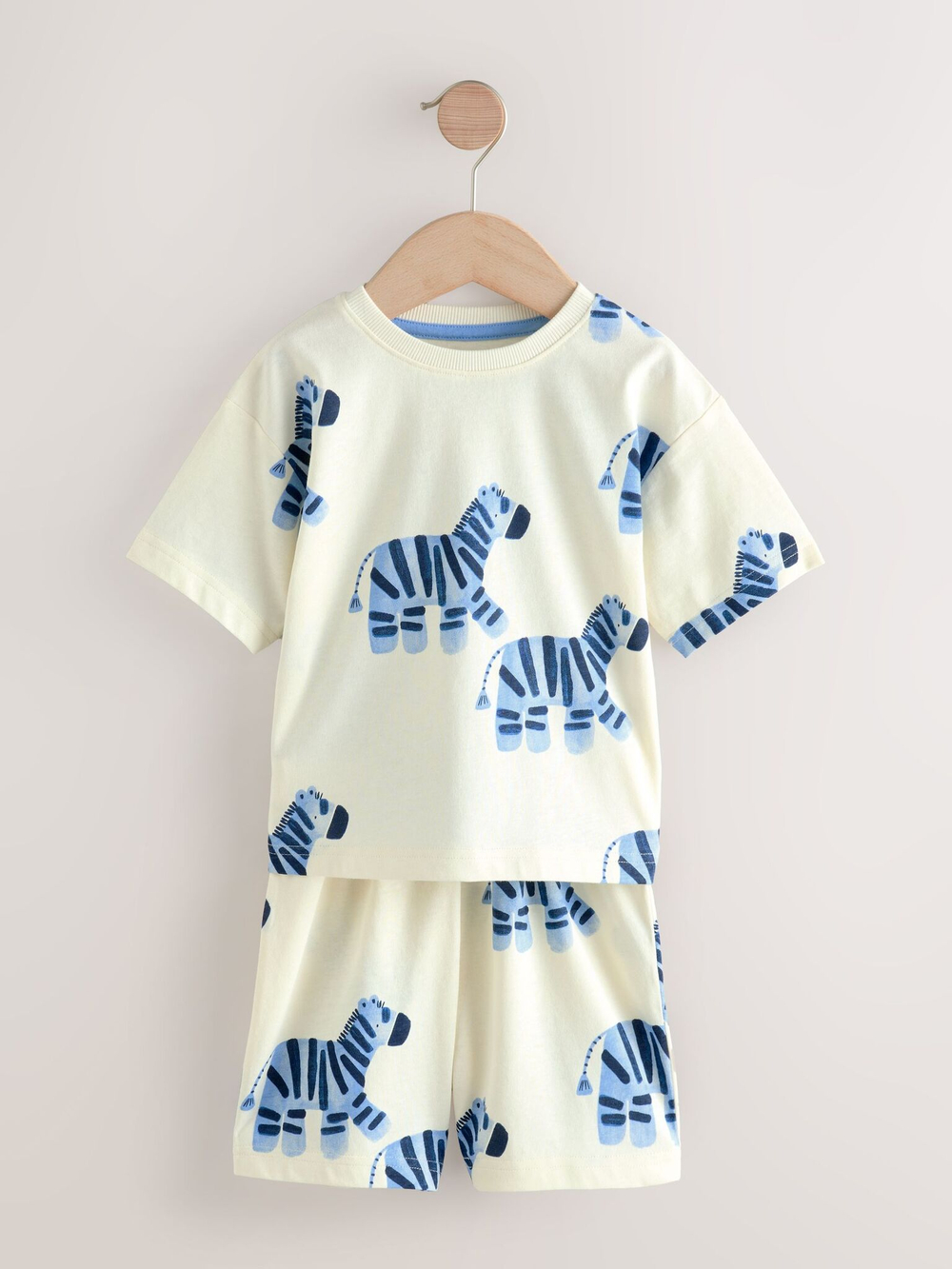 Пижама для мальчика Next AJ4-841, 3 шт., Синий, Бежевый