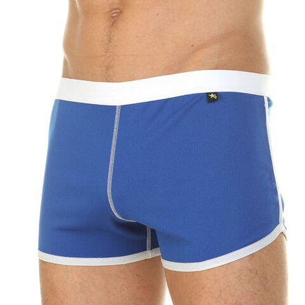 Мужские шорты домашние светло-синие Van Baam VB0502