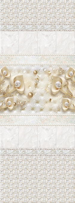 Панель ПВХ фотопечать Сюзанна Янтарь 2700х250мм