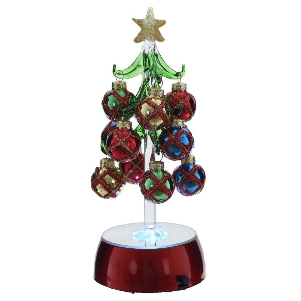 GAEM Изделие декоративное "Ёлка" с подсветкой (AAx3 н/п), L8,5 W8,5 H20 см