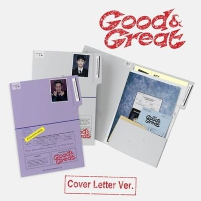 Альбом KEY - Good & Great 2nd Mini Album COVER LETTER 2 Version SET