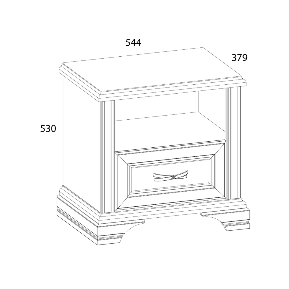 Тумба прикроватная