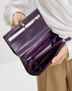 Кошелек 019 12 фиолетовый