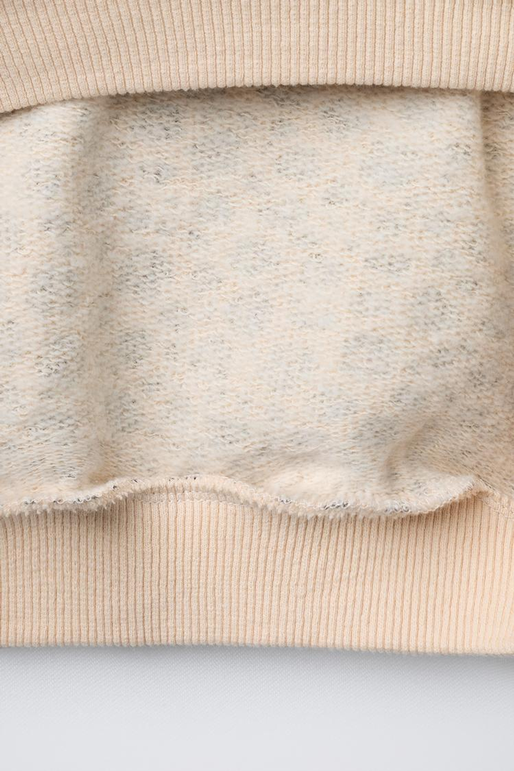 ZARA ТОЛСТОВКА С АНИМАЛИСТИЧЕСКИМ ПРИНТОМ, РЫЖЕВАТО-КОРИЧНЕВЫЙ