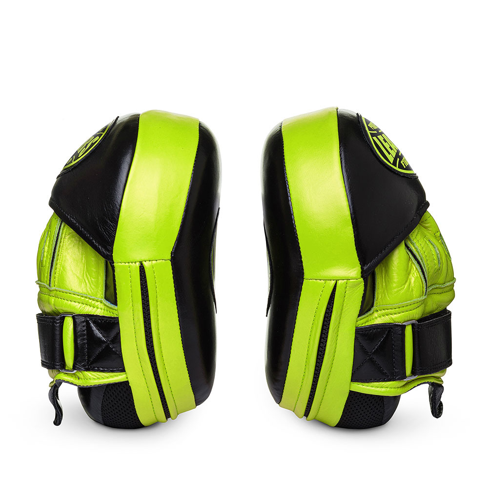 Лапы тренерские Leaders Curved Black Green