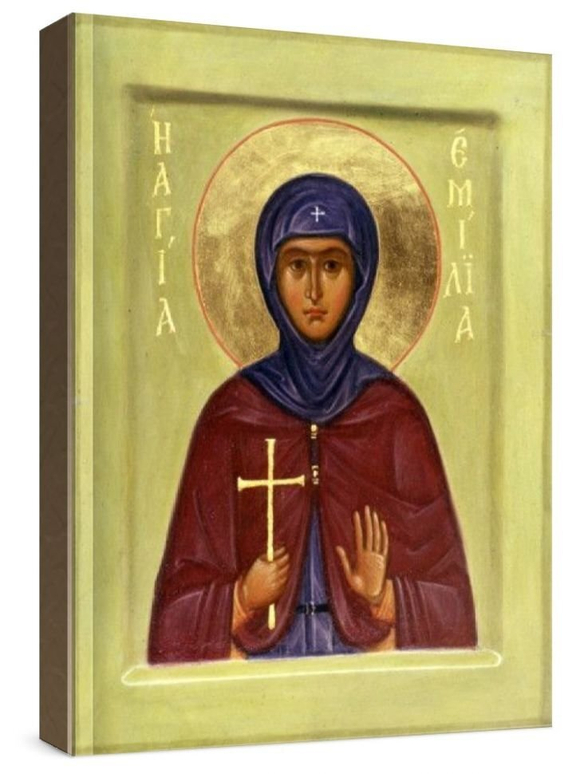 Емилия Кесарийская (рукописная икона)
