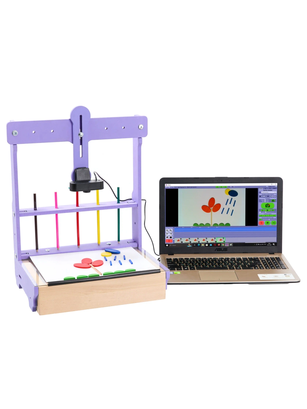 Мультстудия для перекладной и песочной анимации. (комплект)
