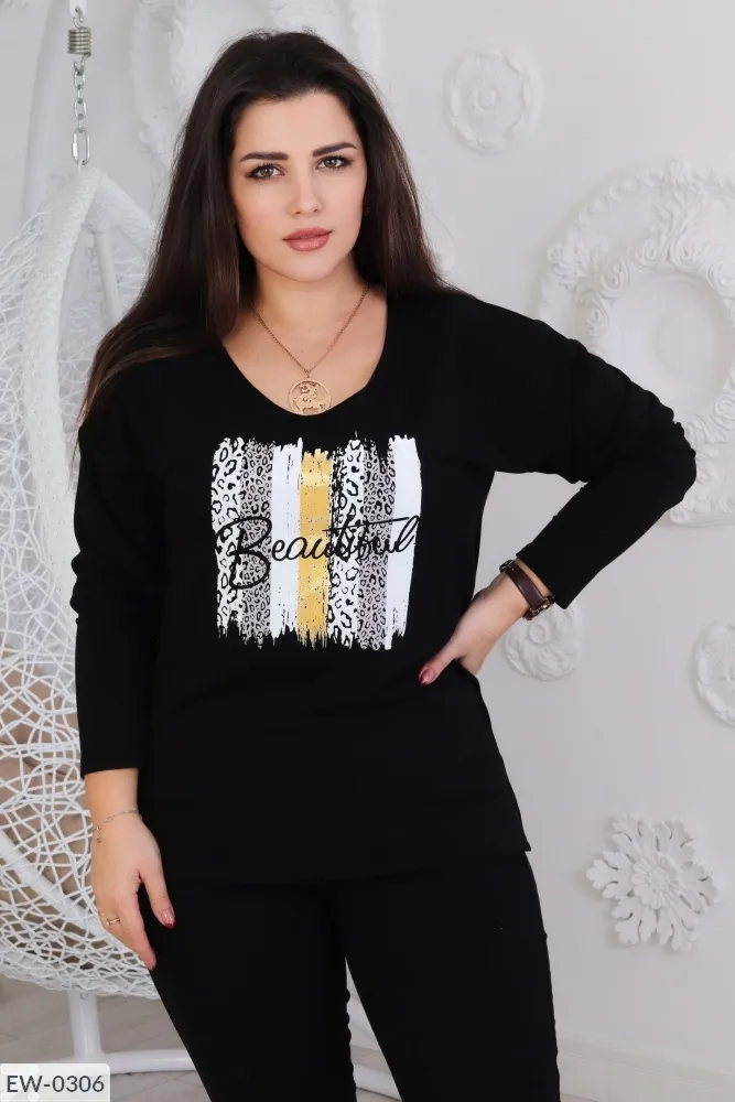 Свитшот EW-0239 Фабрика Моды