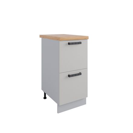 Кухня Модуль СК2 400 Ройс Бежевый Скин