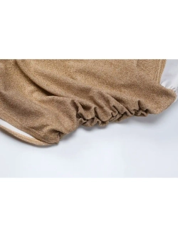 Платье вечернее блестящее со шлейфом