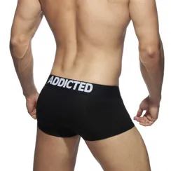 Мужские трусы хипсы черные Addicted AD5021-2