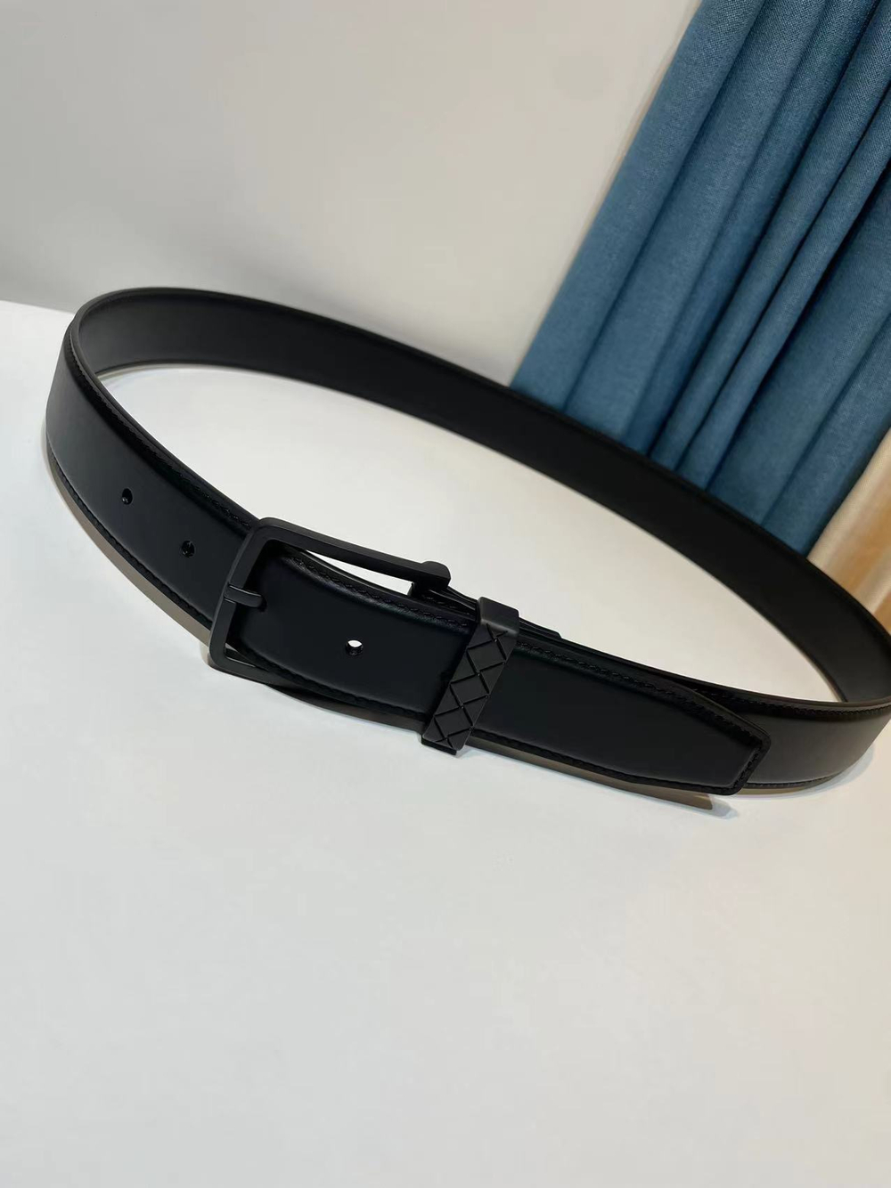 Ремень из мягкой итальянской телячьей кожи