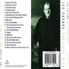 Joe Cocker / Greatest Hits (CD)