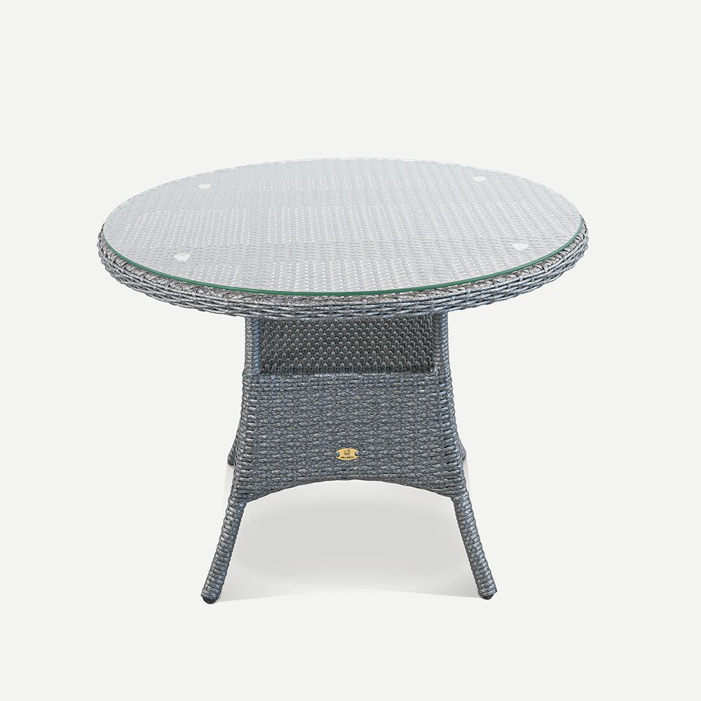 Стол Kipr D940 СТ  Серебро, RAL 7030, CT.Прозрачное