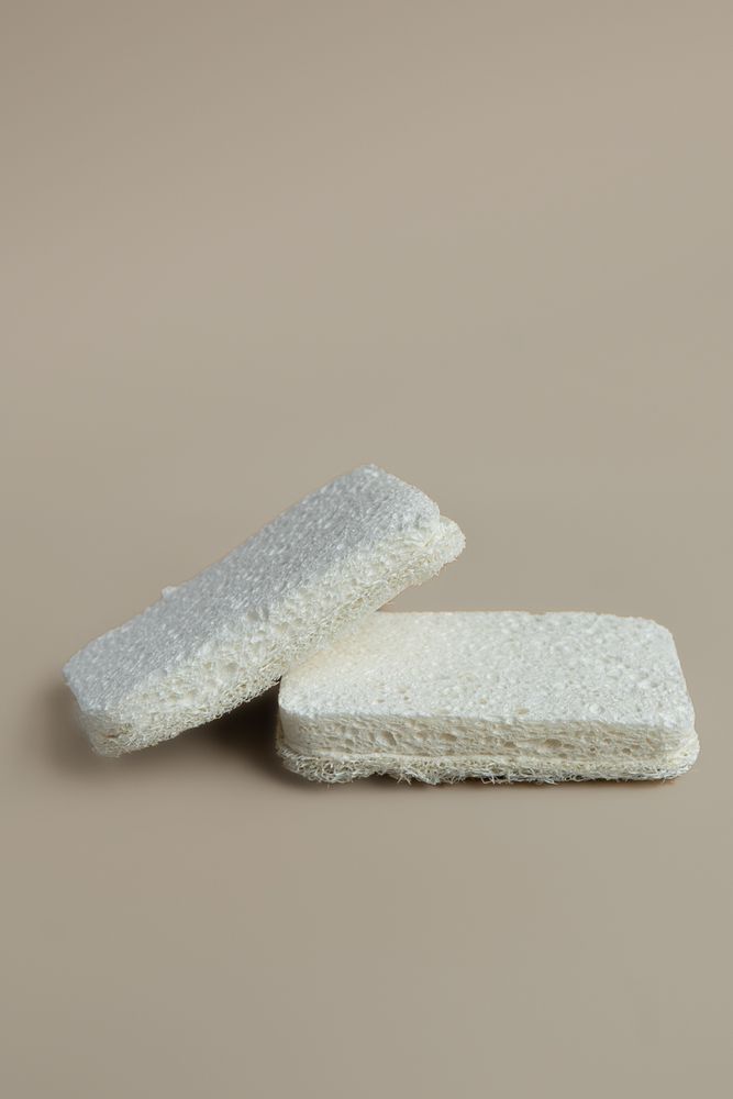 Набор губок для посуды из люфы и целлюлозы Eco Sponge, 2 шт / Smart Solutions