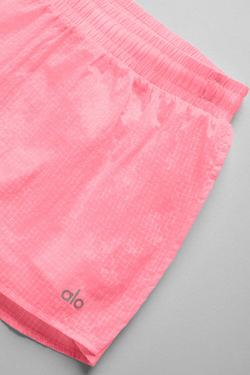 Alo yoga Шорты Game Time, неоновый розовый