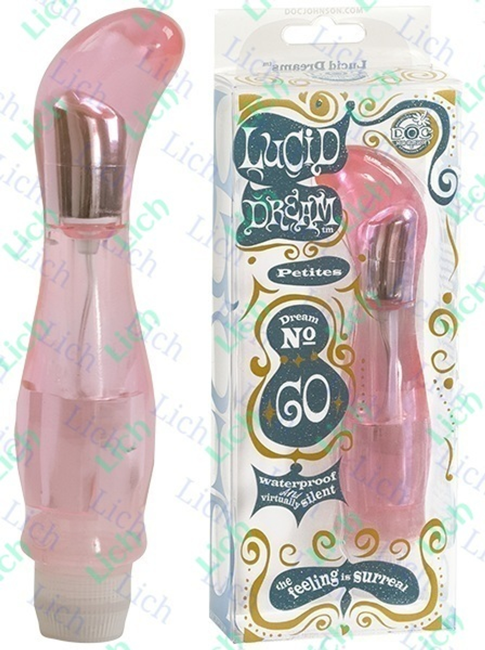 Розовый водонепроницаемый стимулятор G-точки