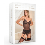 Корсаж из сетки с регулирующимися лентами сзади (Base) (L/XL (46-48))