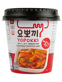 Токпокки Yopokki рисовые клецки сладко-острые 140 г