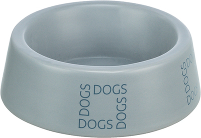 Миска керамическая, 1 л, серо-голубой, Trixie